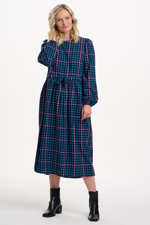 Yasmin Midi Smock Dress