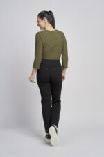 280T Ponte Jean Style Pull On Trouser - Image 7
