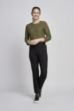 280T Ponte Jean Style Pull On Trouser - Image 5
