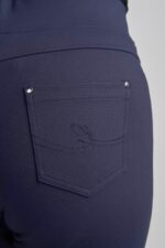 280T Ponte Jean Style Pull On Trouser - Image 4