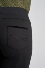 405T Ponte Jean Style Trouser With Pocket Detail - Image 7
