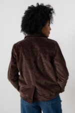Ash Stretch Cotton Jumbo Cord Jacket - Image 5