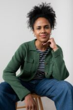 Chestnut Knit Jacket - Image 2