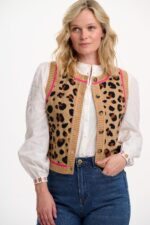 Natalie Knitted Waistcoat - Image 2