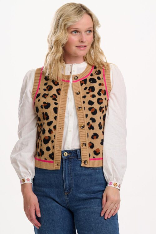 Natalie Knitted Waistcoat