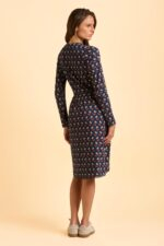 Rowan Navy Dress - Image 5