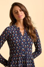 Rowan Navy Dress - Image 3