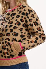 Solana Knitted Bomber - Image 4