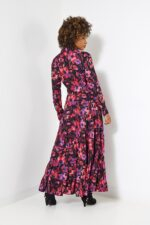Sophia Floral Maxi Shirt Dress - Image 3