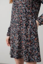 Spruce Ditsy Print Swing Dress Cosmos - Image 2