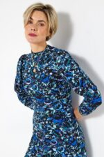 Stella Floral Jersey Dress - Image 2