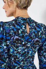 Stella Floral Jersey Dress - Image 3