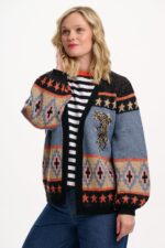Yvette Cardigan Climbing Tigers