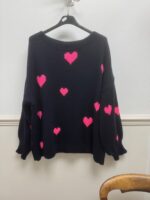 Lana Wool Heart Knitted Jumper - Image 2