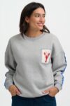 Eadie Relaxed Sweatshirt - Lobster