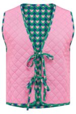 Vander Quilted Waistcoat Heart Tile - Image 3