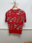 Fish Short Sleeve Crew Jumper