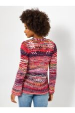 Alessa Open Knit Tie Front Cardigan - Image 2