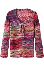 Alessa Open Knit Tie Front Cardigan - Image 5