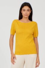 Boatneck Short Sleeve Jumper - Image 4