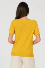 Boatneck Short Sleeve Jumper - Image 3