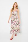 Charlotte Floral Cotton Dobby Dress