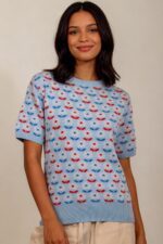 Daisy S/S Crew Neck Jumper