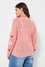 Emilia Embroidered Cardigan - Image 2