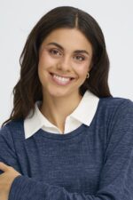 FREmmie PU 1 Knitted 2 in 1 Jumper - Image 2