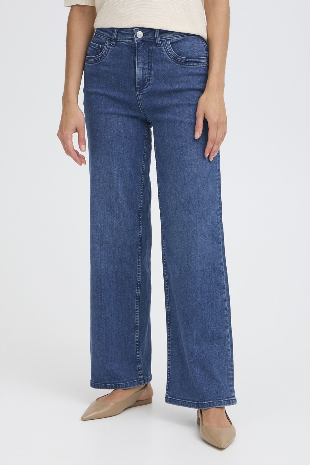 frover-jeans-200988-mid-blue5 FROver Hanna JE 3 Wide Leg Jeans - Image 1