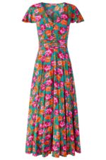 Lara Floral Maxi Dress - Image 5