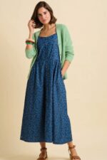 Mari Ikat Printed Midi Dress - Image 2