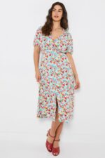 Penelope Floral Tea Dress - Image 5