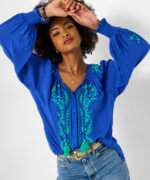 Rebecca Embroidered Top - Image 6