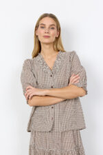 SC-Canelita 2 Check Blouse - Image 2