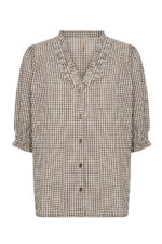 SC-Canelita 2 Check Blouse - Image 4