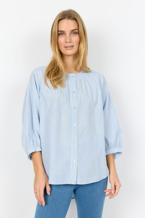 SC-Cassy 3 Button Blouse