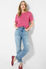 Summer Days Short Sleeve Knitted Jumper - Image 3