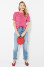 Summer Days Short Sleeve Knitted Jumper - Image 4