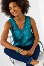 Summer Sun Embroidered Vest - Image 2