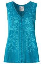 Summer Sun Embroidered Vest - Image 5