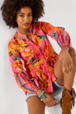 Sunshine days printed top - Image 2