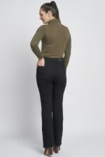 595T Super Stretch Bootcut Jeans - Image 4