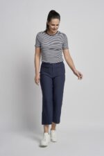 638C Wide Leg Culotte with Button Detail - Image 4