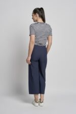 638C Wide Leg Culotte with Button Detail - Image 5