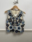 Beaded Crochet Waistcoat