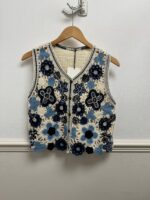 Beaded Crochet Waistcoat
