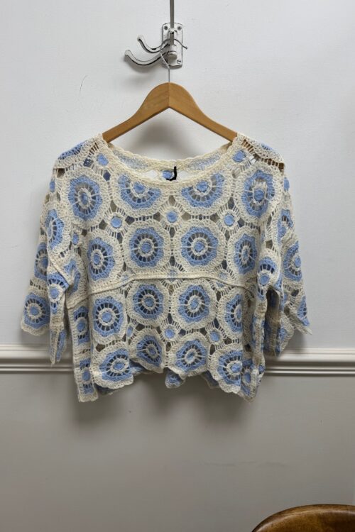 Scalloped Edge Crochet Top