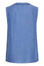 BYKosmo Sleeveless Embroidered Shirt - Image 5