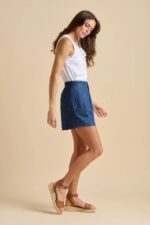 Denim Beach Shorts - Image 3
